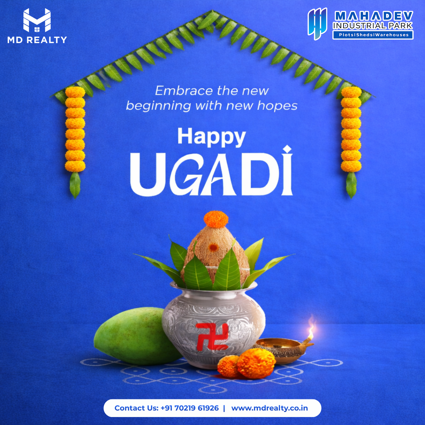 MD realty  Gudi Padwa Creatives